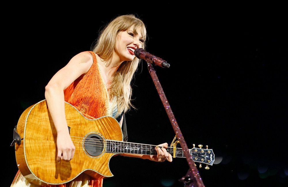 Taylor Swift explains the orange theme of 'The Life of a Showgirl'