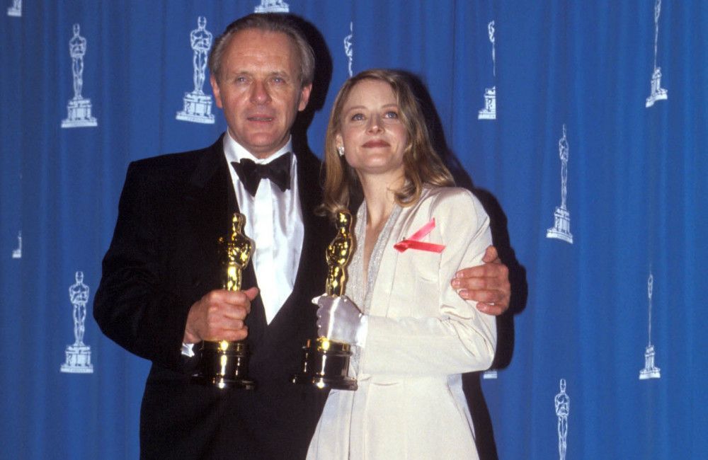 Sir Anthony Hopkins and Jodie Foster kept their distance on The Silence of the Lambs set