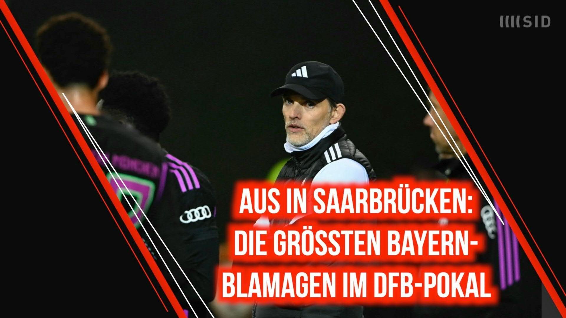 Aus in Saarbrücken: Die größten Bayern-Blamagen im DFB-Pokal