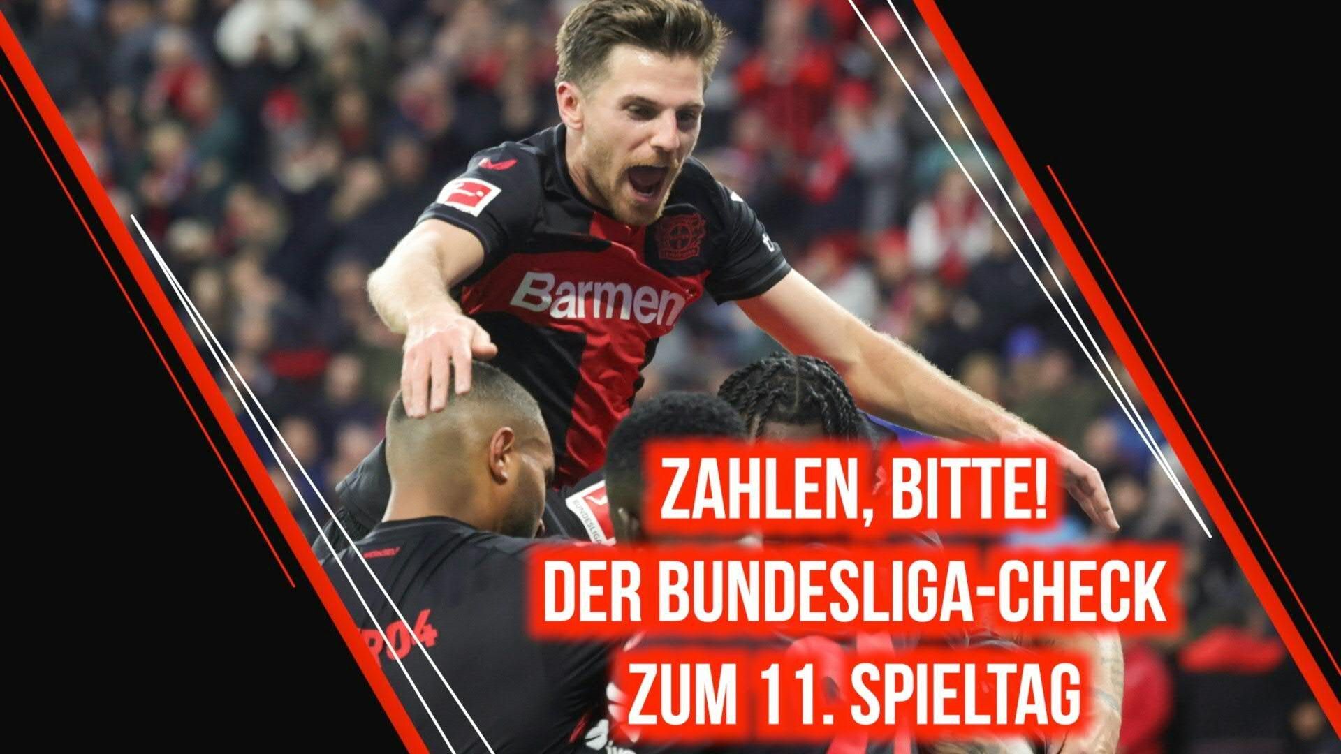 Zahlen, bitte! Der Bundesliga-Check nach dem 11. Spieltag