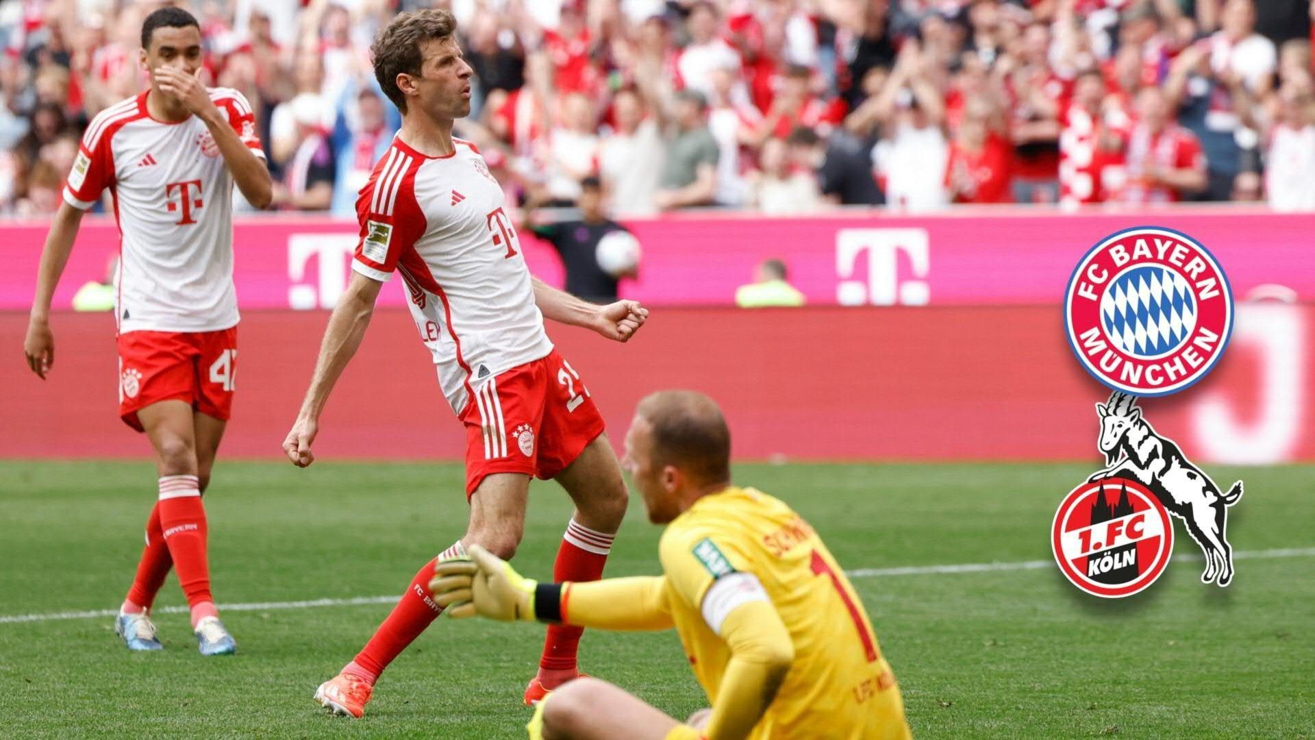 Vor Rückspiel gegen Arsenal: Bayern schlägt Köln