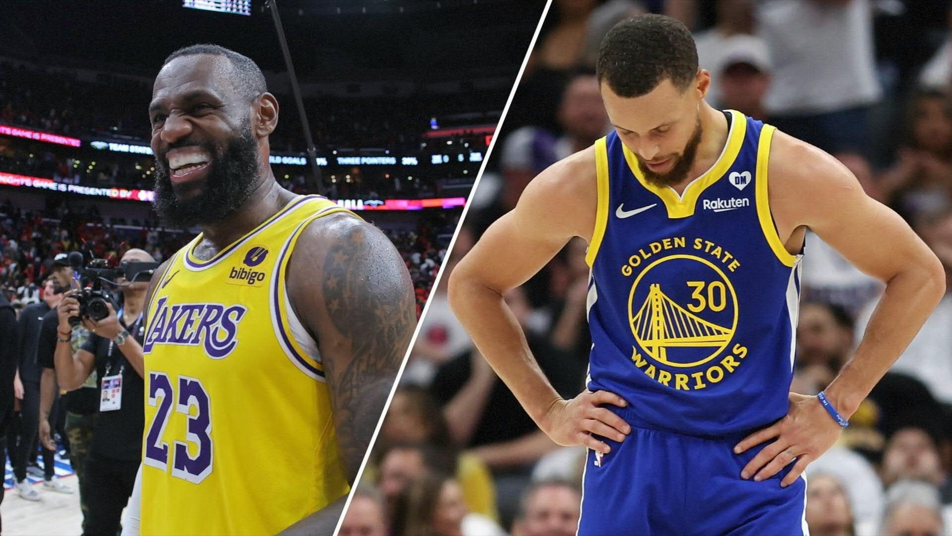 NBA: James zittert sich in die Play-offs - Curry scheitert