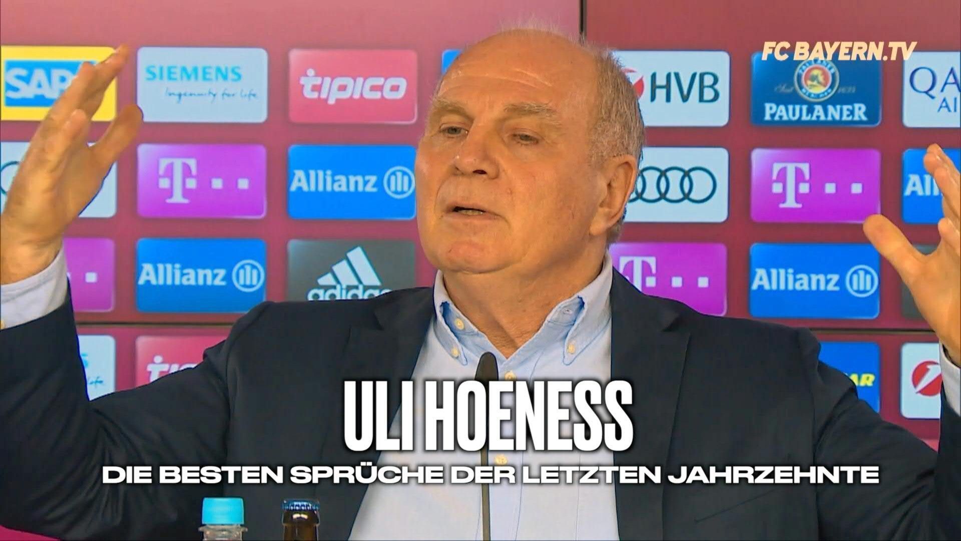 Beckham, Breitner - Bernat! Die besten Sprüche von Uli Hoeneß