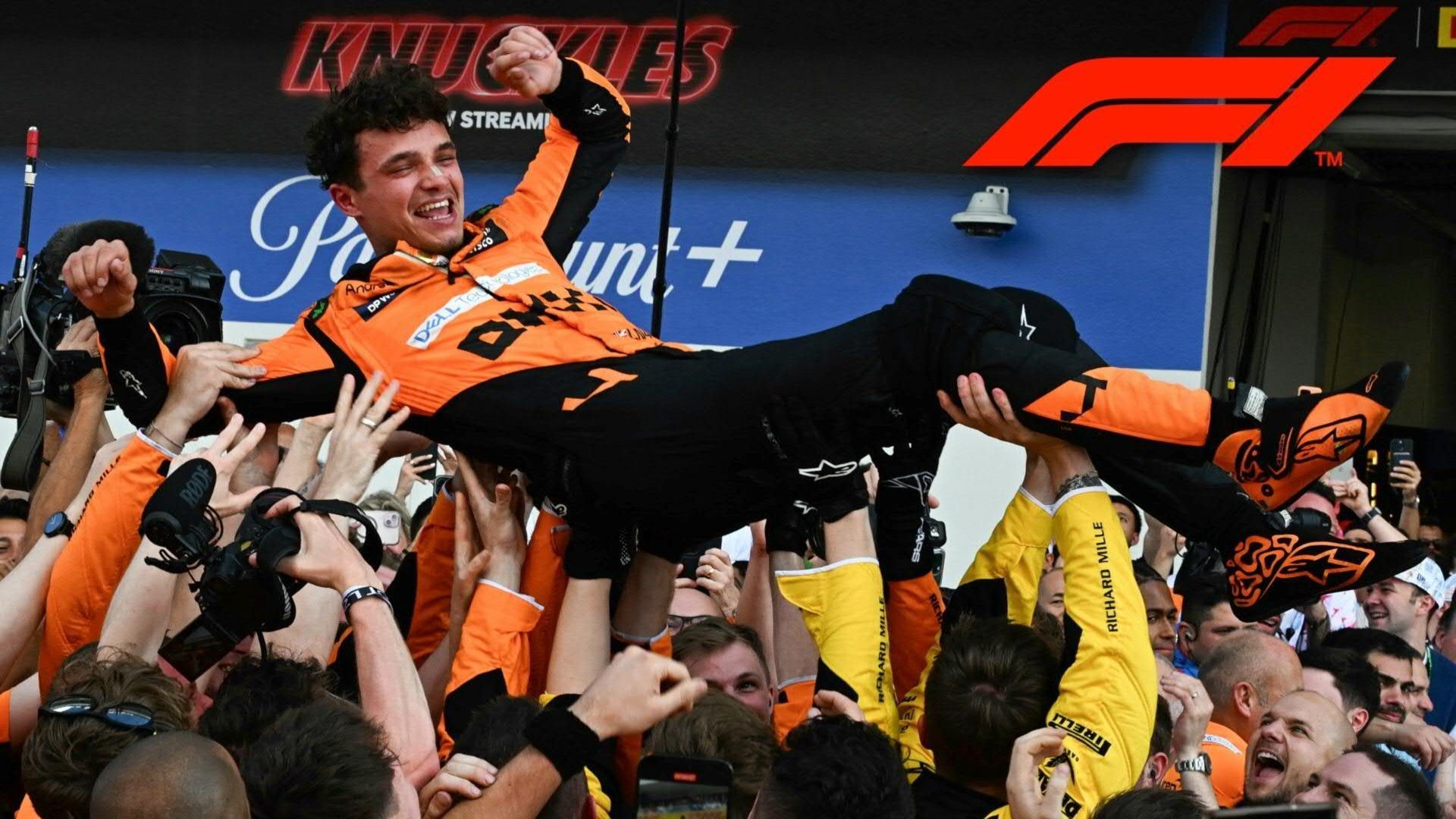 Erster F1-Sieg: Norris schlägt Verstappen