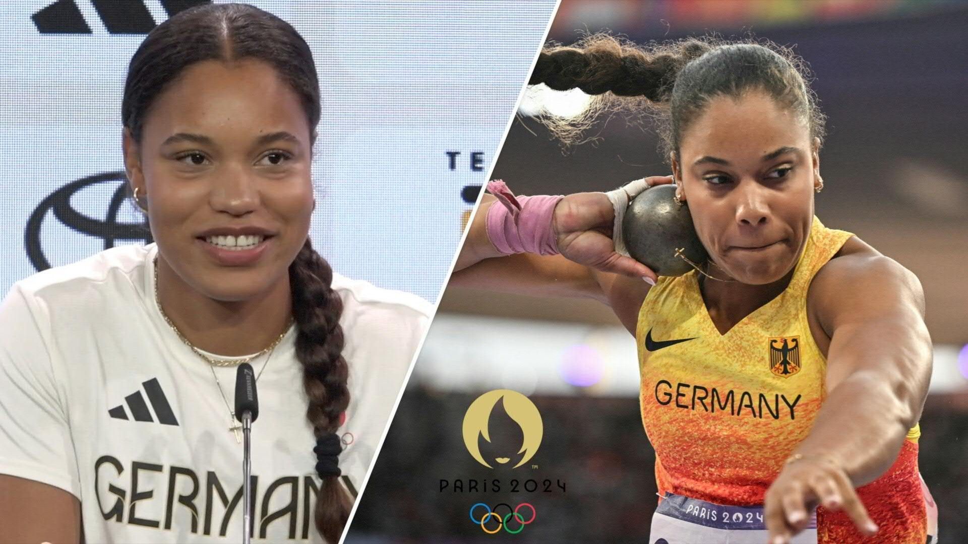 "Total schockiert": Ogunleye über ihren Stoß zu Gold