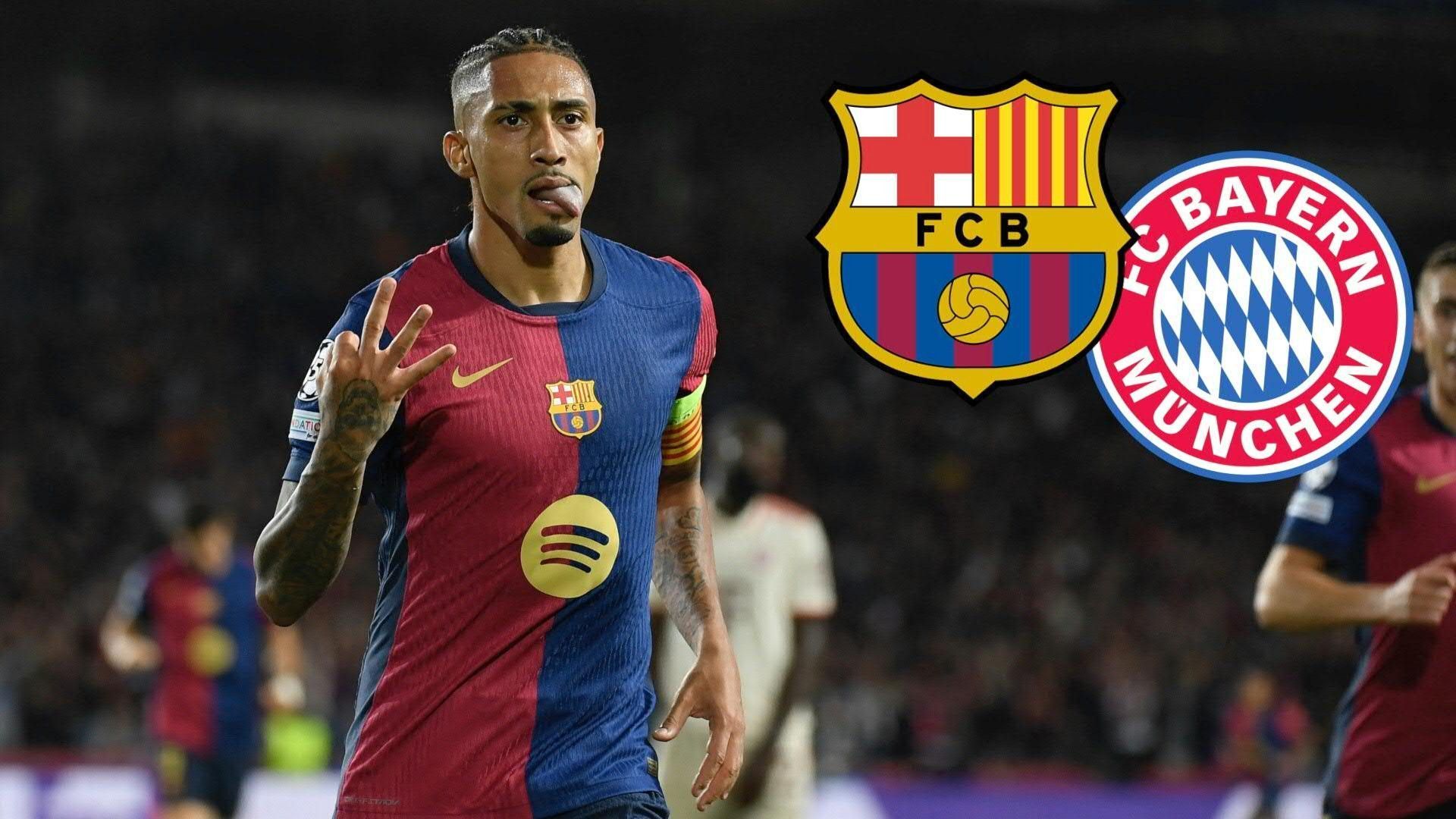 Dreifacher Raphinha: Bayern von Flicks Barca gedemütigt