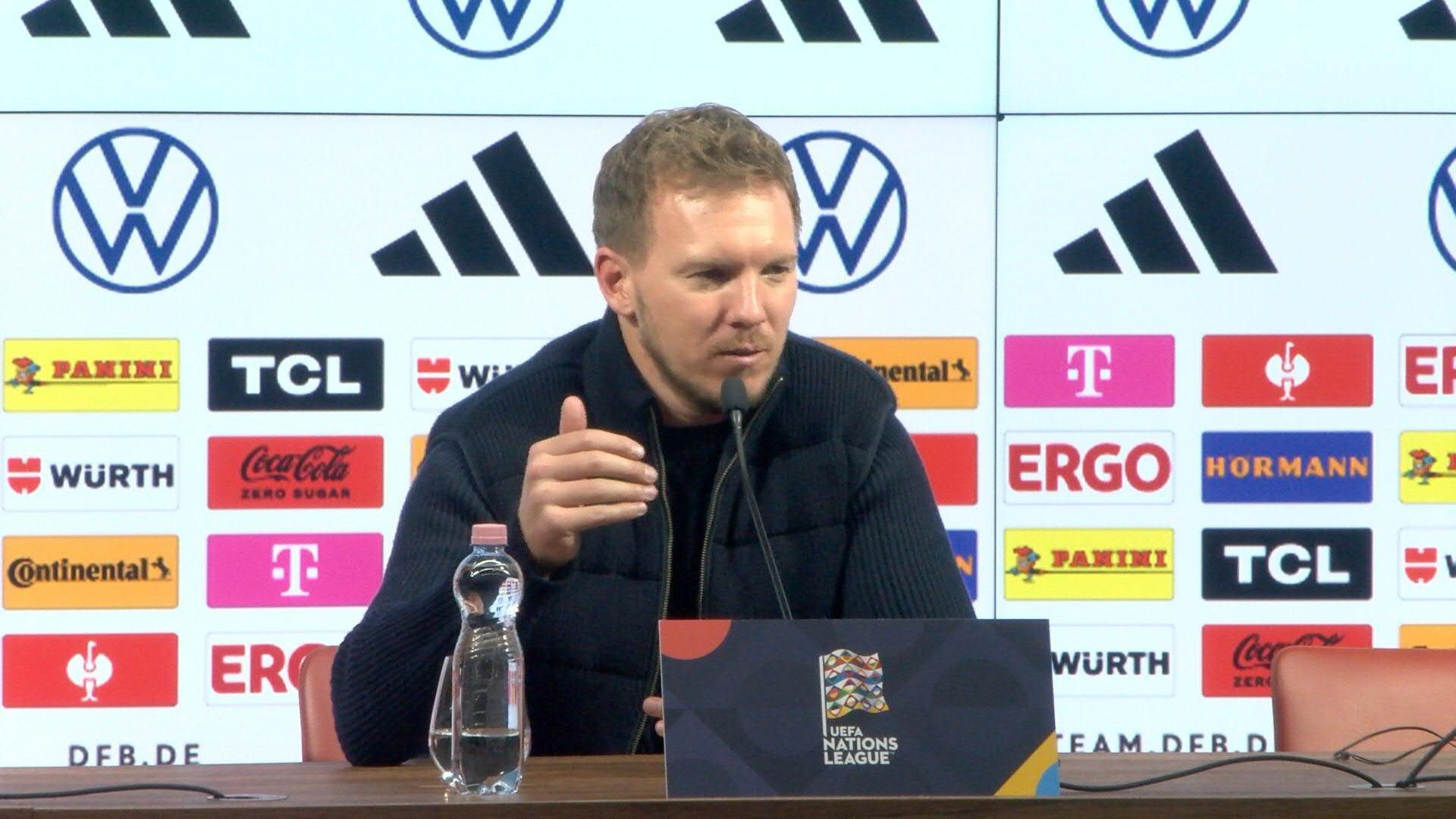 Nagelsmann hadert mit Handspiel: "Skurril"
