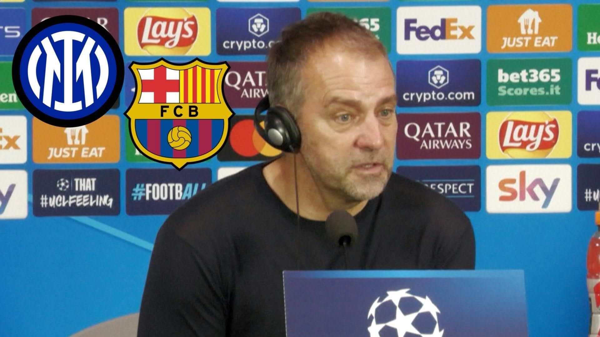 Flick mit Schiri-Frust: „Jede 50:50-Entscheidung für Inter“