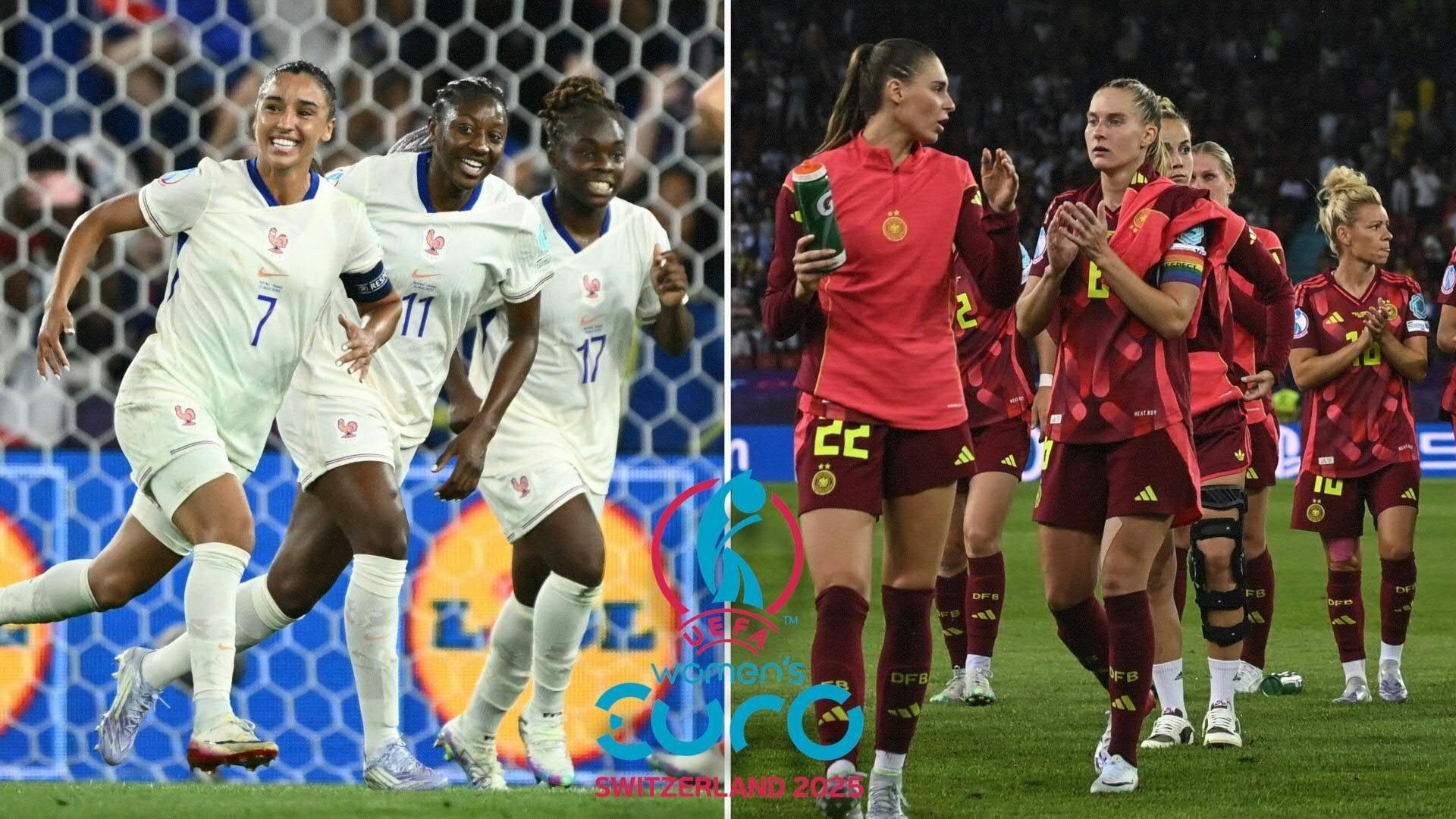 DFB-Frauen im EM-Viertelfinale gegen Frankreich