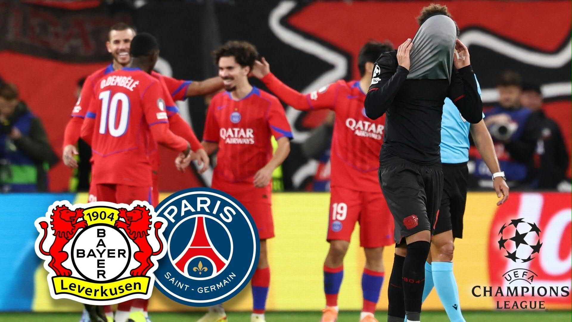 Packung gegen Paris: Bayer erhält Lehrstunde des Champions