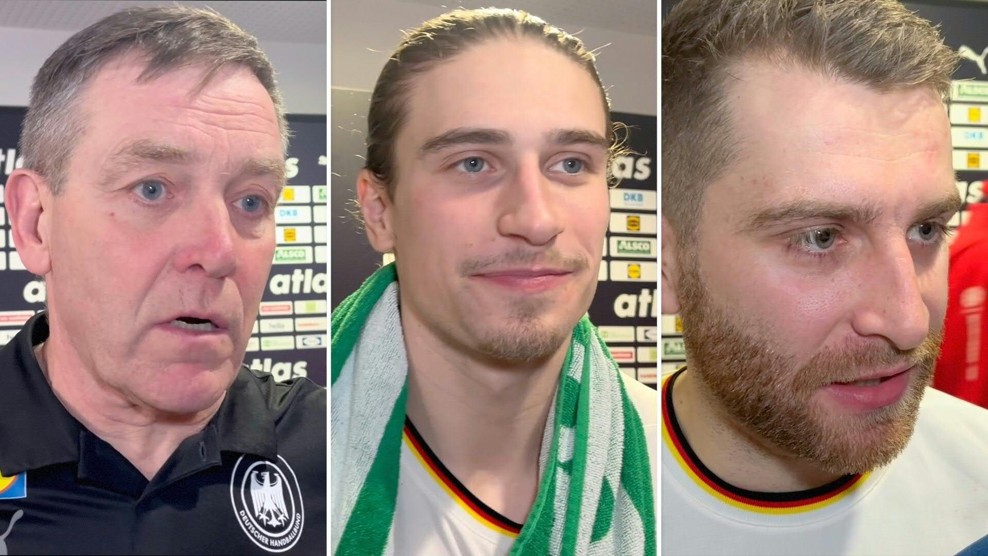 Video: "Am Ende auch egal": Handballer mit geglückter EM-Generalprobe