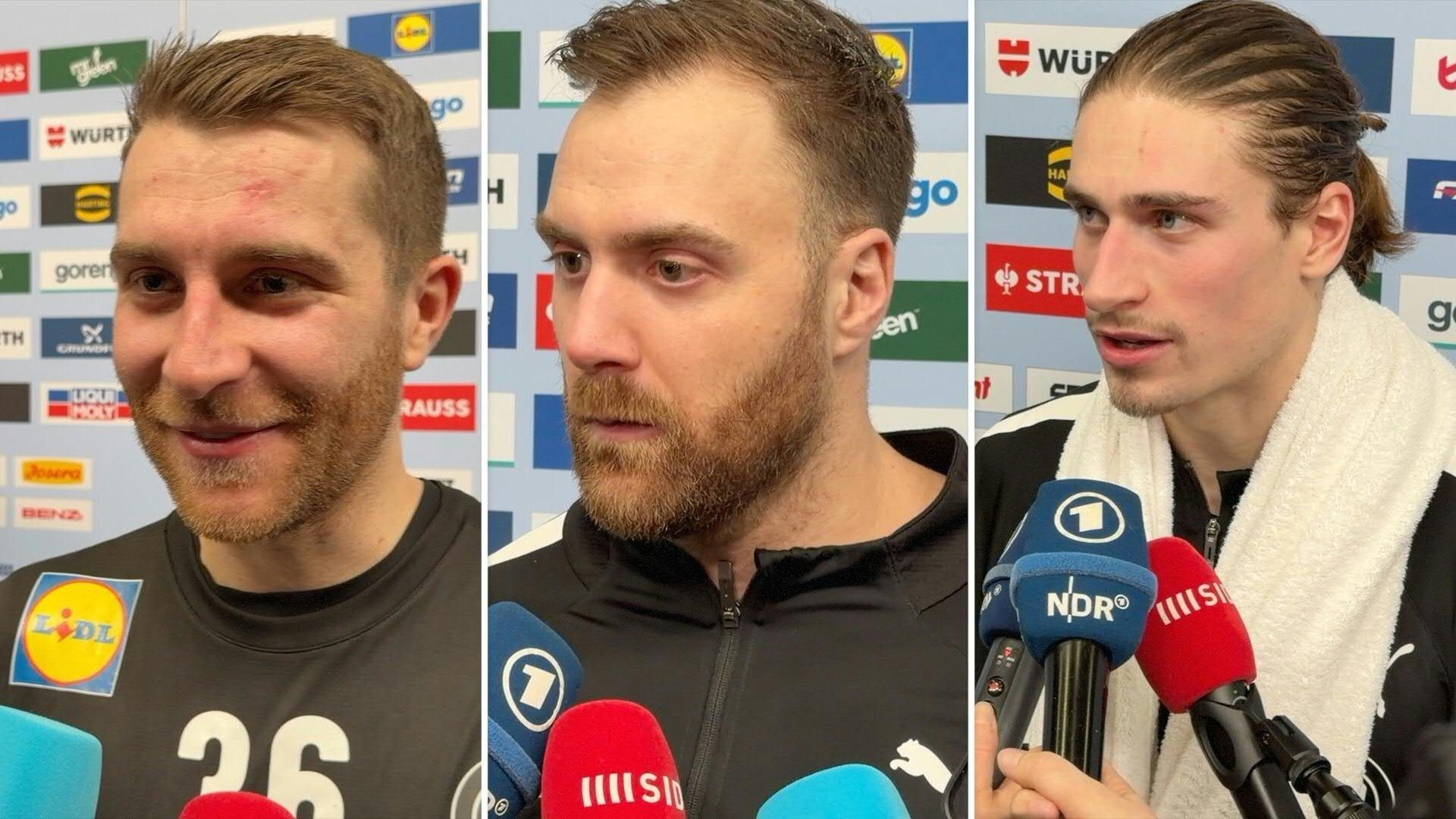 Video: Deutsche Handballer erleichtert nach Hauptrunden-Einzug: "Überragend"