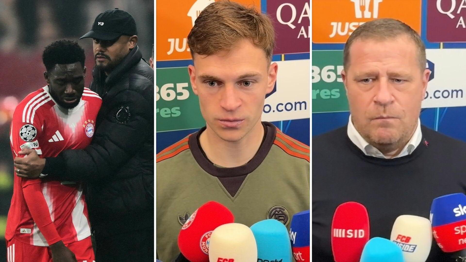 Video: Stimmungsdämpfer: FC Bayern bangt um Davies, Musiala und Urbig