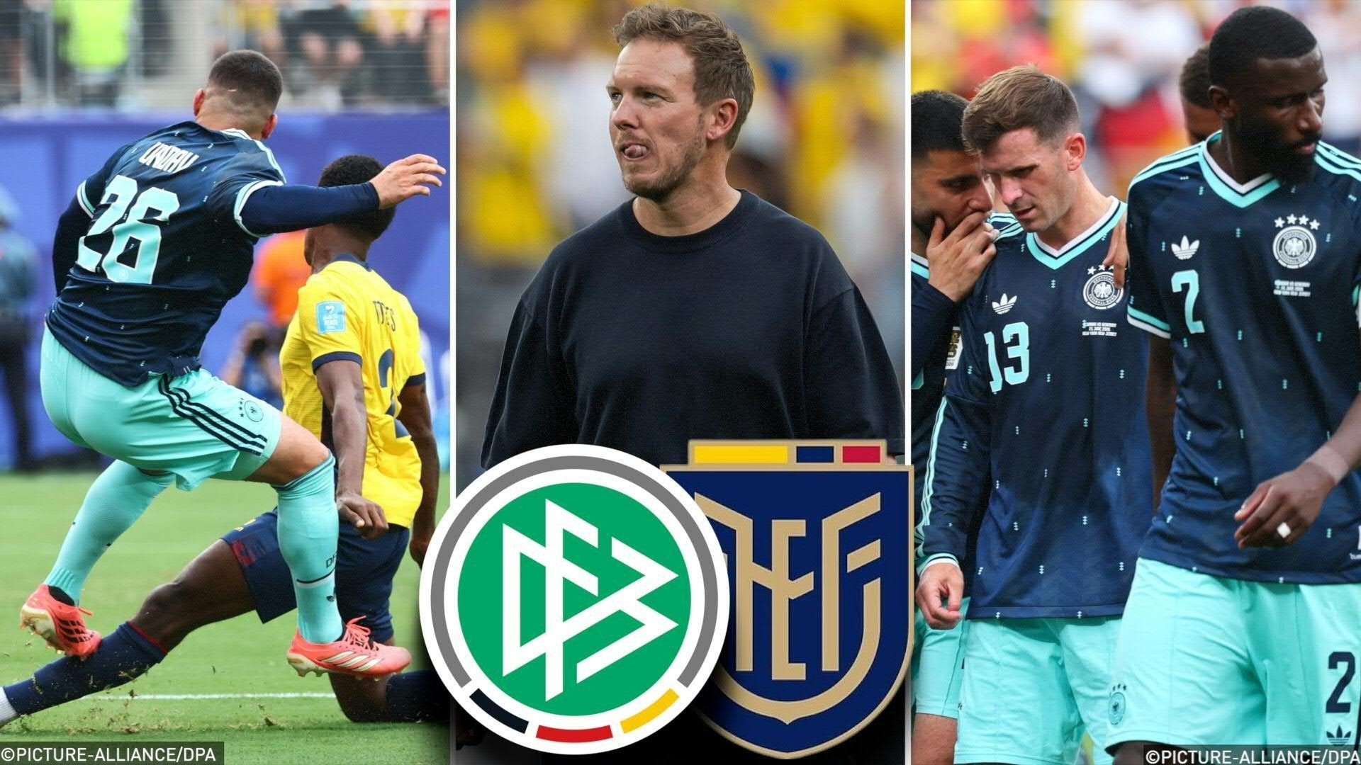 Video: Dicker Dämpfer vor K.o.-Krachern: DFB-Elf unterliegt Ecuador