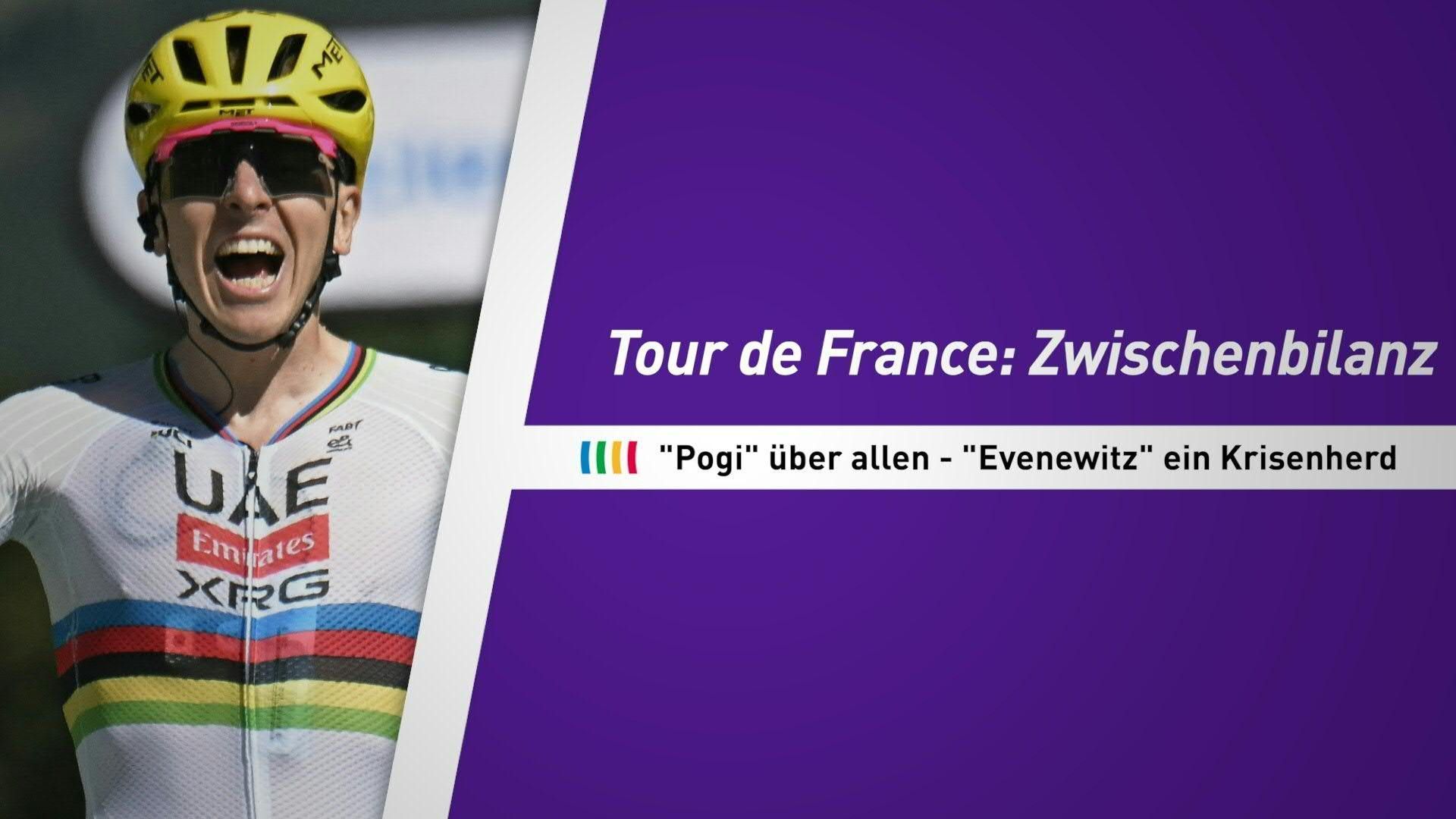 Video: Zwischenbilanz der Tour: "Pogi" über allen - "Evenewitz" ein Krisenherd