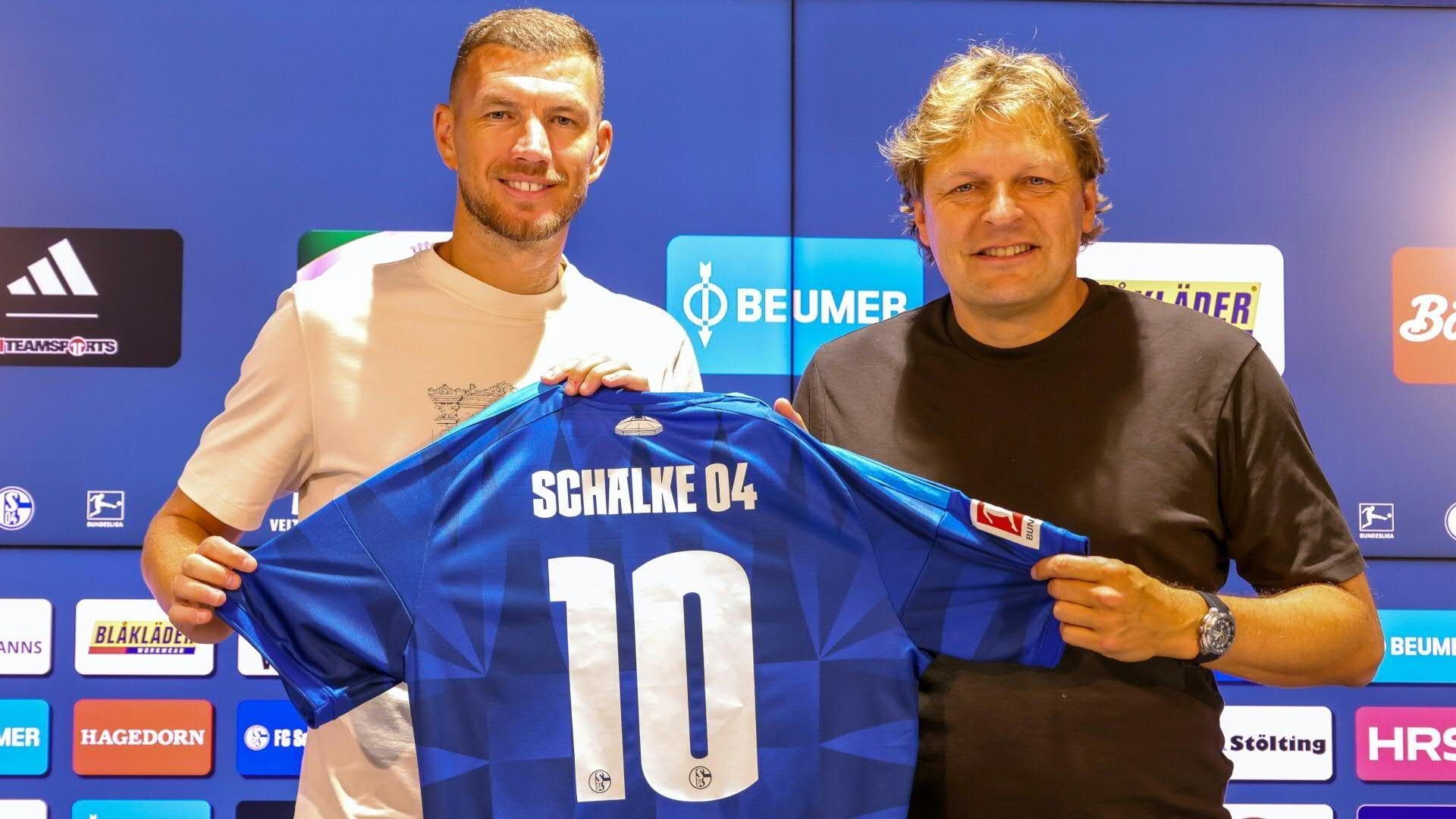 Video: Dzeko über Schalke-Verlängerung: "Die Entscheidung war leicht"