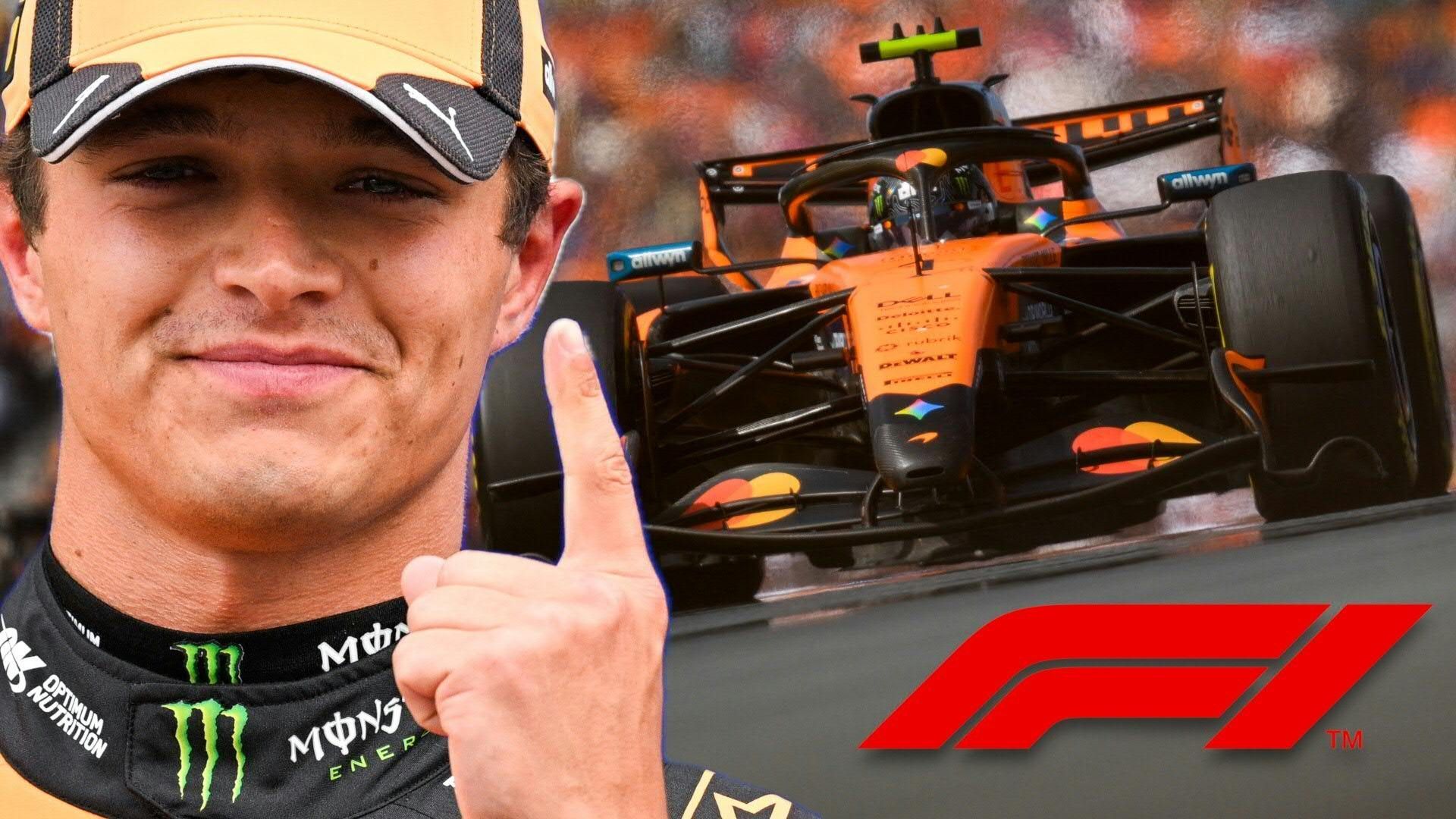 Video: "Beste Runde meines Lebens": Norris schlägt Mercedes-Duo