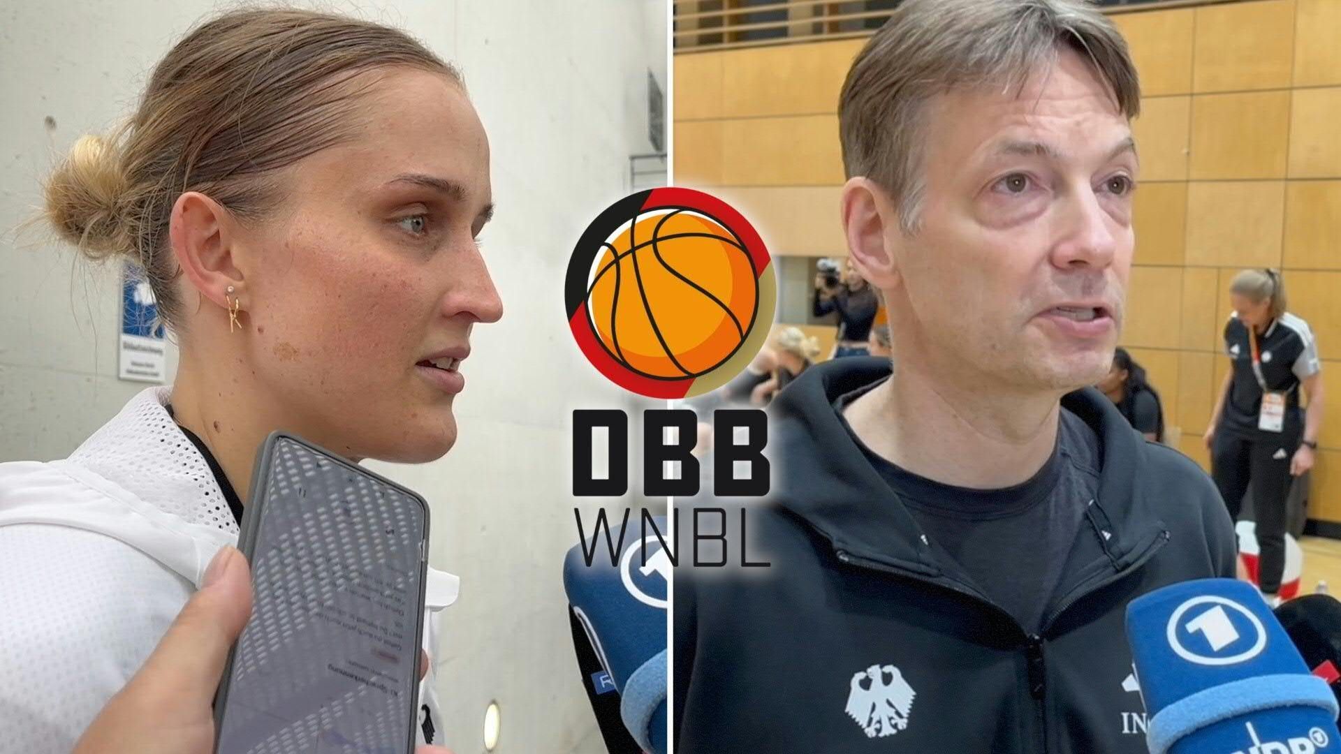 Video: Bundestrainer Lange: Fiebich und Sabally als "Führungspersönlichkeiten"