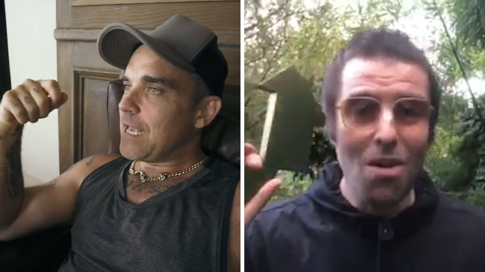 Erzfeindschaft: Robbie Williams will Boxkampf mit Liam Gallagher