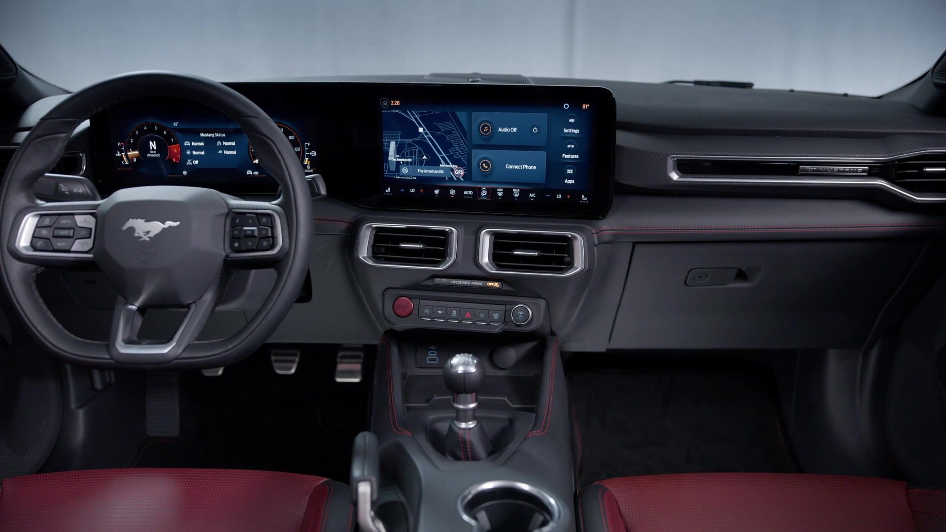 2025 Ford Mustang Interior Design