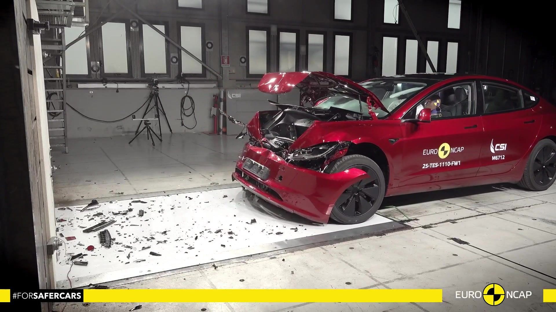 Tesla Model 3 - Crash & Safety Tests - 2025