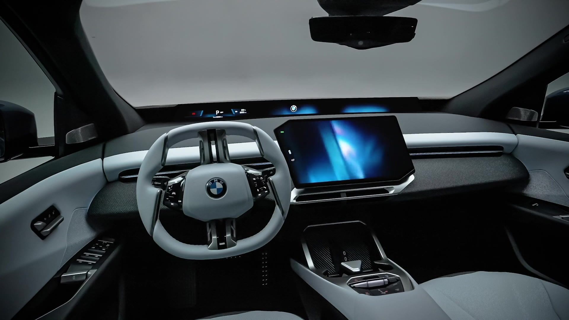 BMW iX3 - the BMW Panoramic iDrive