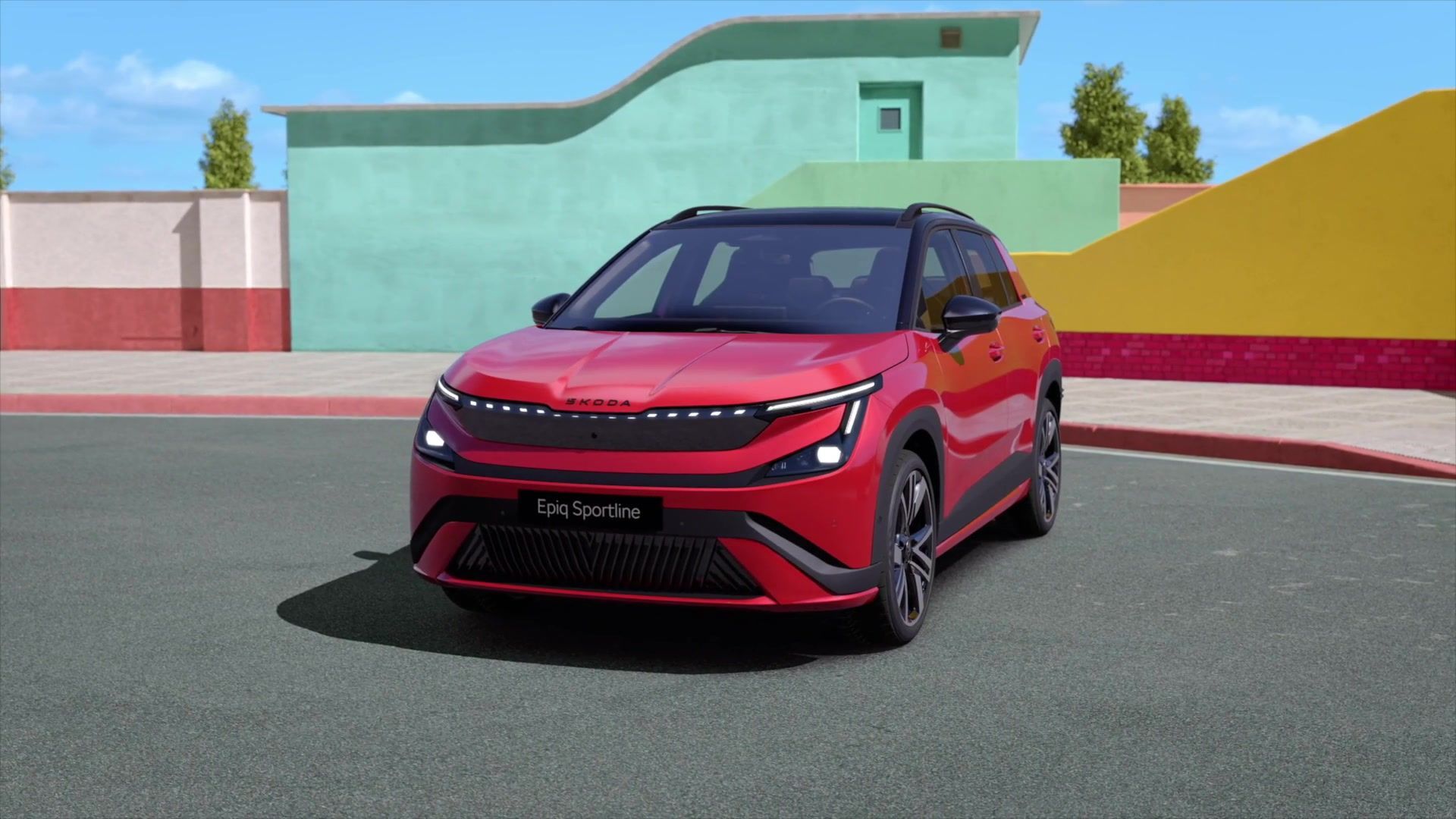 Škoda Epiq Sportline Exterior Design