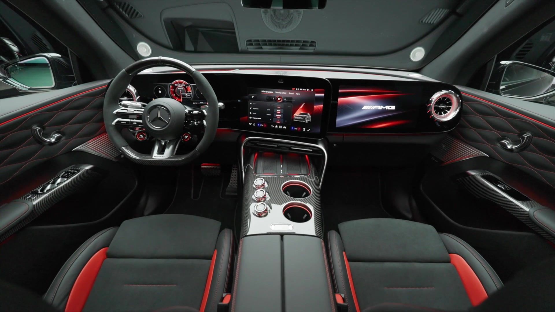 Mercedes-AMG GT 55 SUV Interior Design in Graphite grey