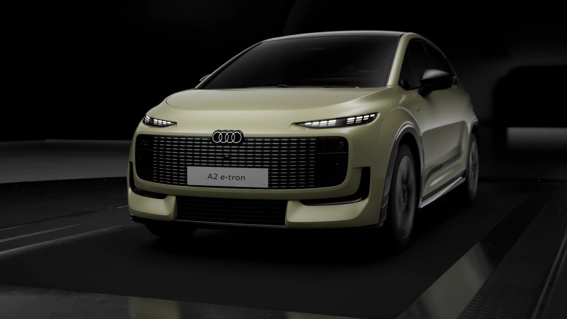 Audi A2 e-tron – Aerodynamik -- Animation