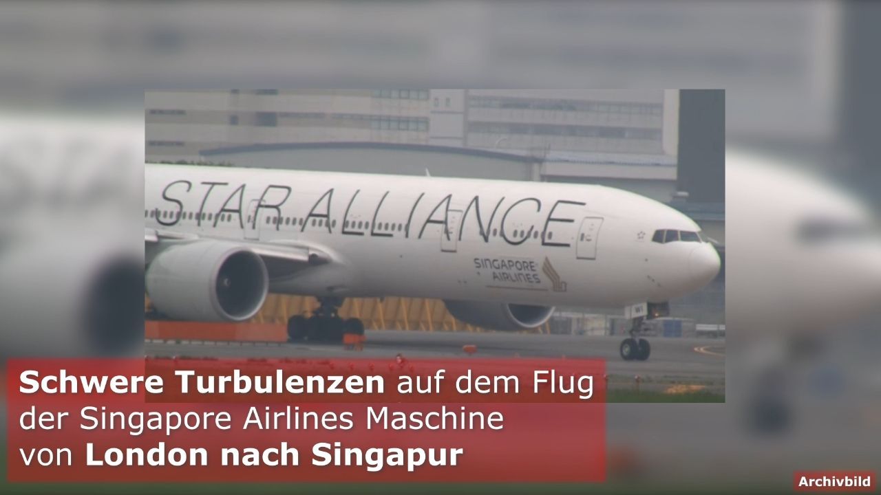 Schwere Turbulenzen! Eine Person stirbt - dreißig Verletzte!