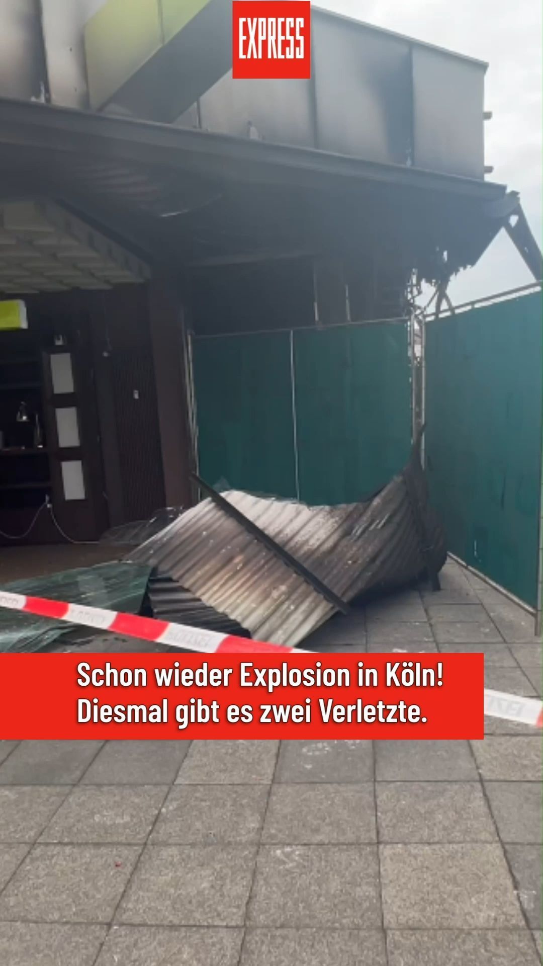Nächste Explosion in Köln: Café in Mehrfamilienhaus ausgebrannt