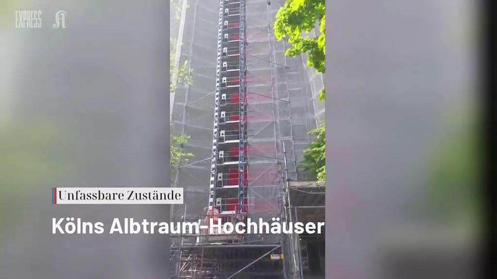 Video: Kölns Albtraum-Hochhäuser in Chorweiler