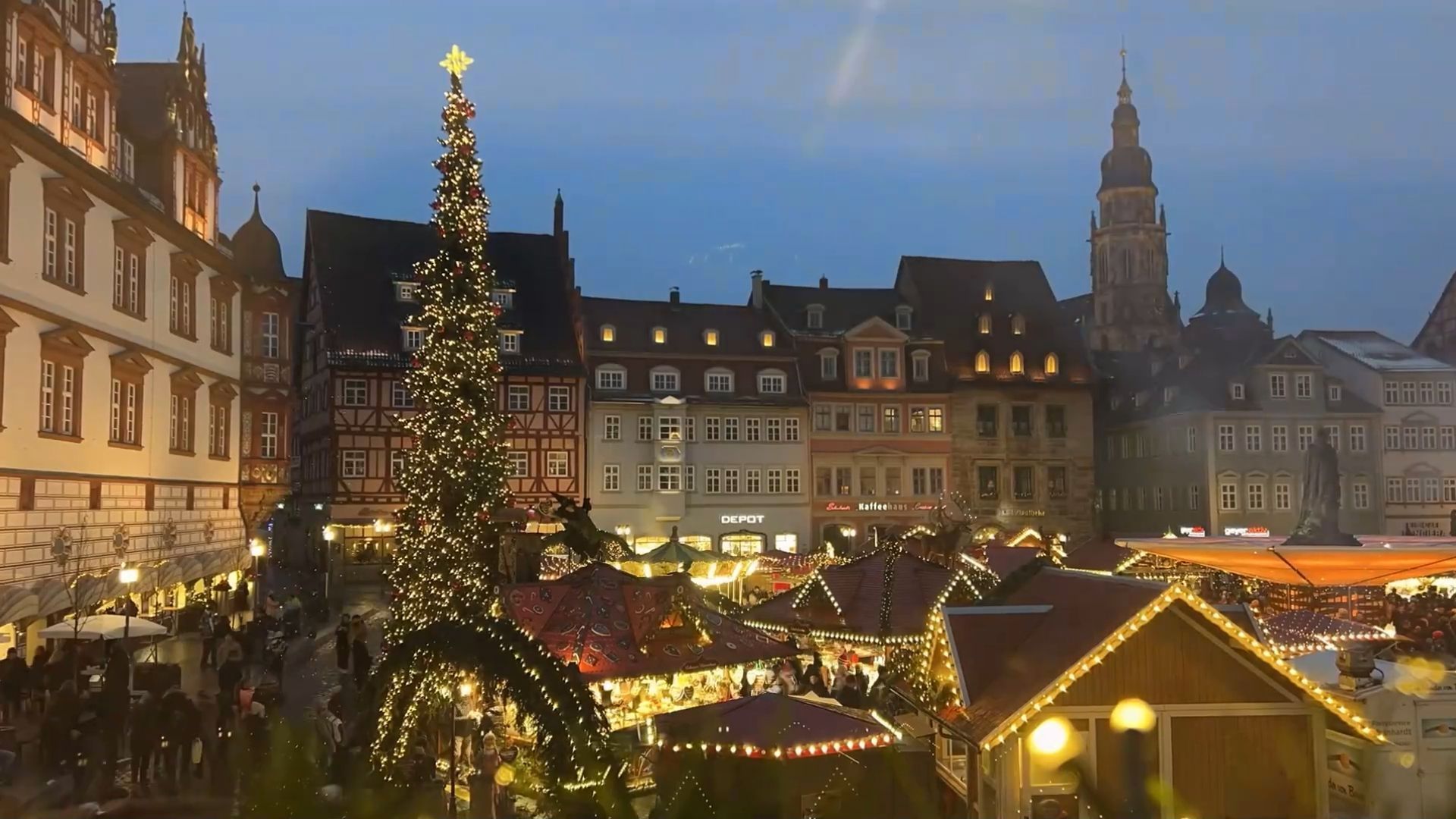Coburger Weihnachtsmarkt: Highlights vom weihnachtlichen Marktplatz