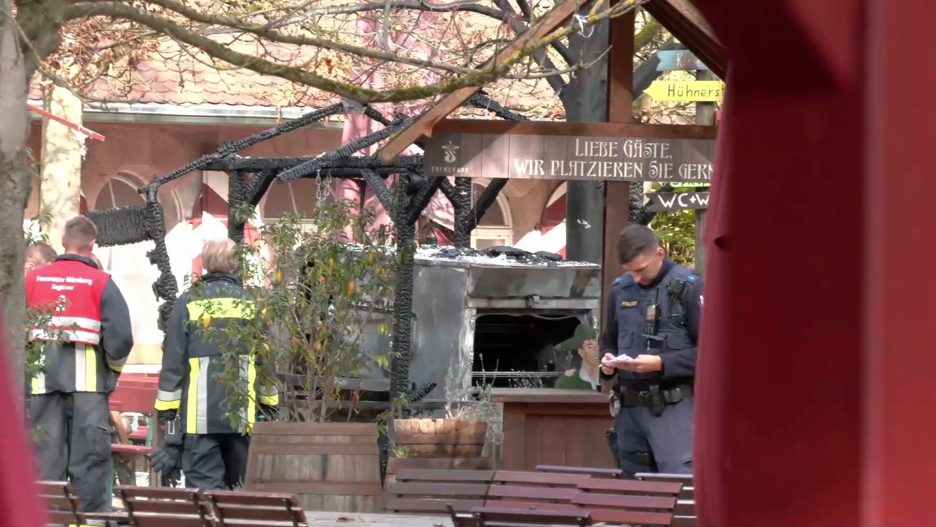 Video: Brand im Tucherhof - großer Sachschaden