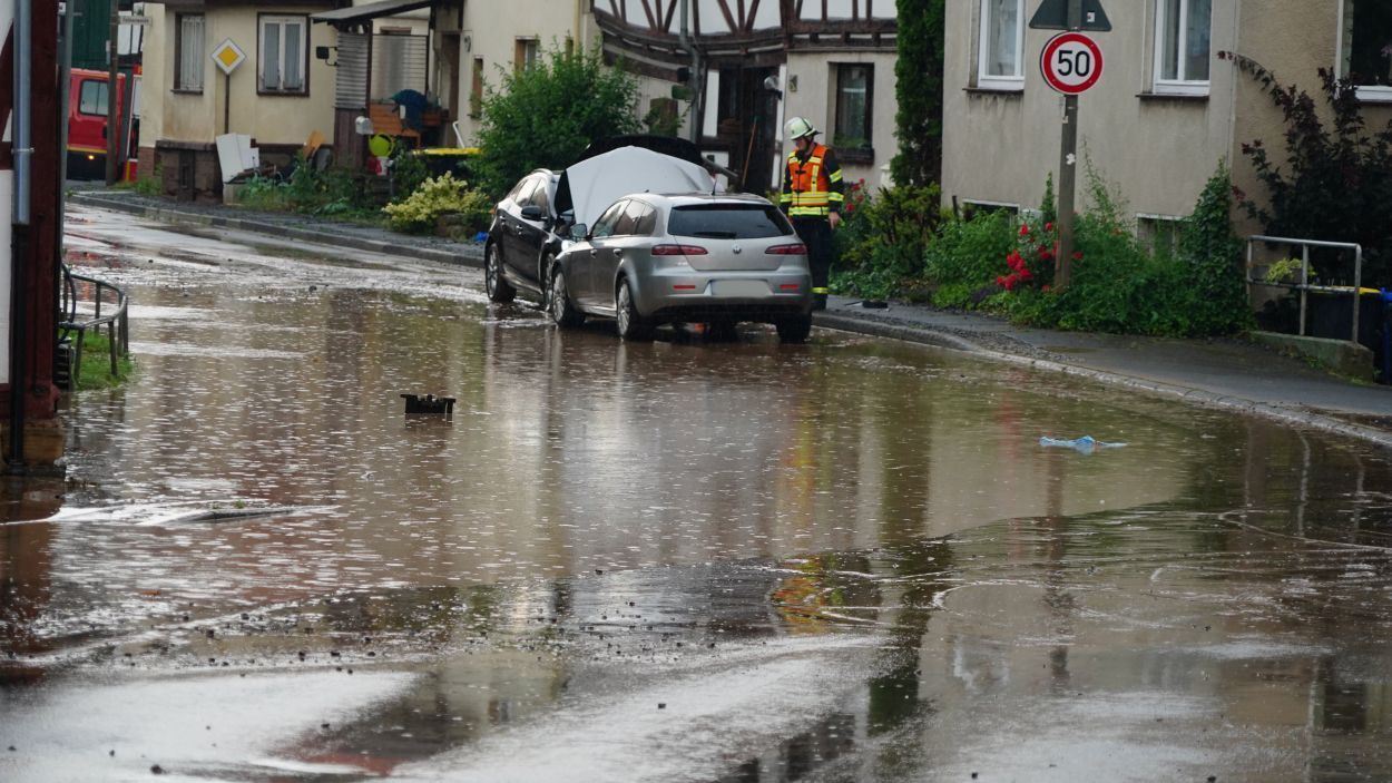 Unwetter über Nordhessen 27.06.2024