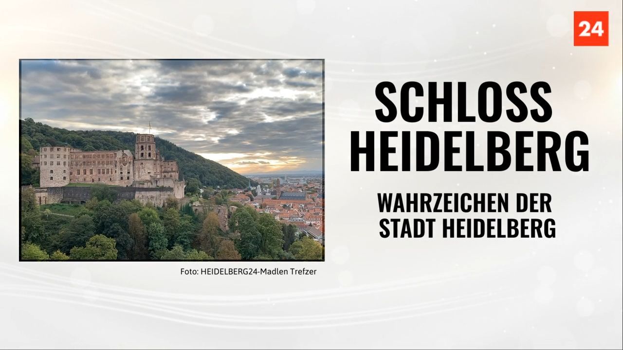 The Heidelberg Castle - landmark of the city of Heidelberg