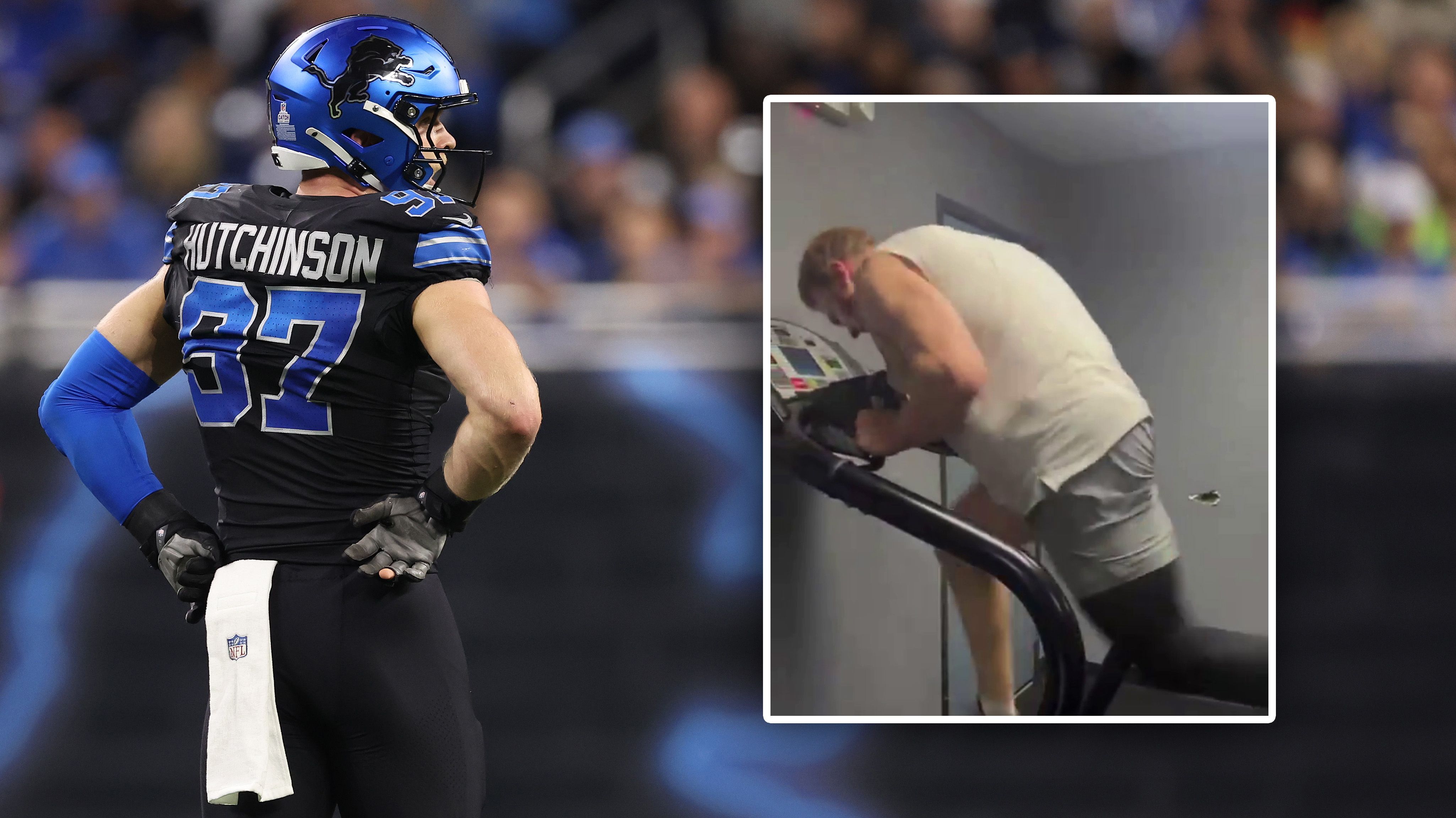 NFL: Fans rätseln wegen Reha-Clip – was ist mit Hutchinson los?