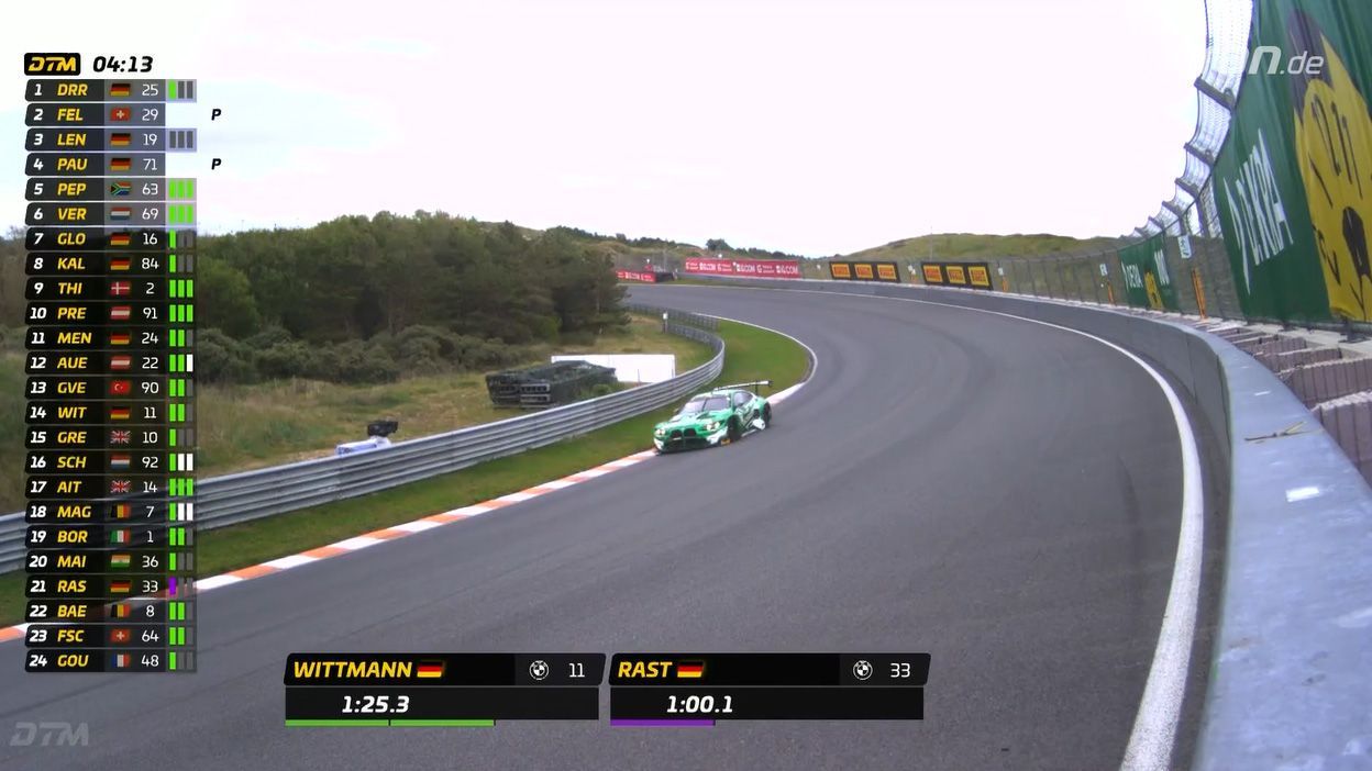 DTM: Die letzten Minuten des 2. Qualifyings in Zandvoort