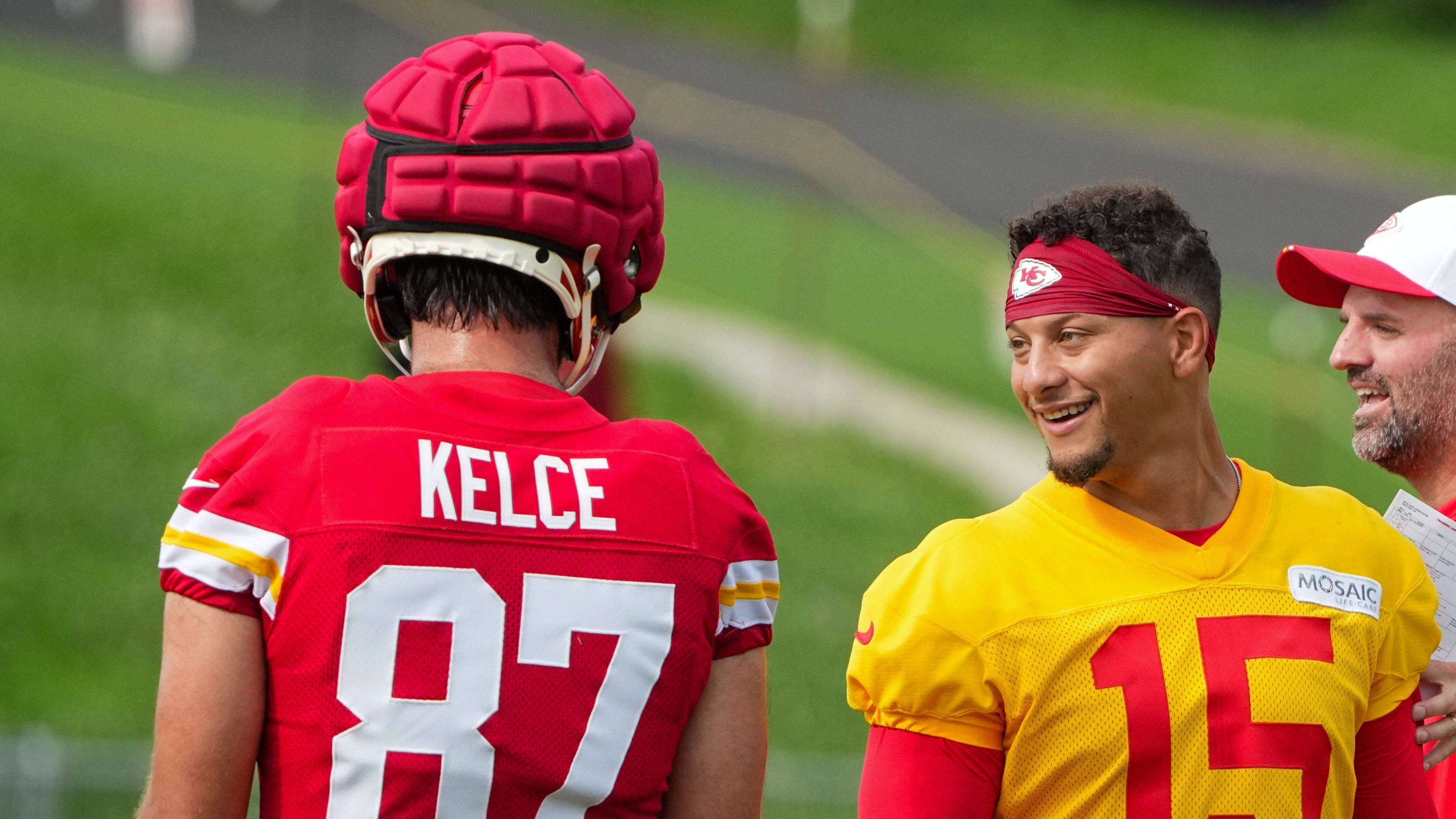 NFL: Patrick Mahomes und Kelce sind zurück! Chiefs-Duo begeistert