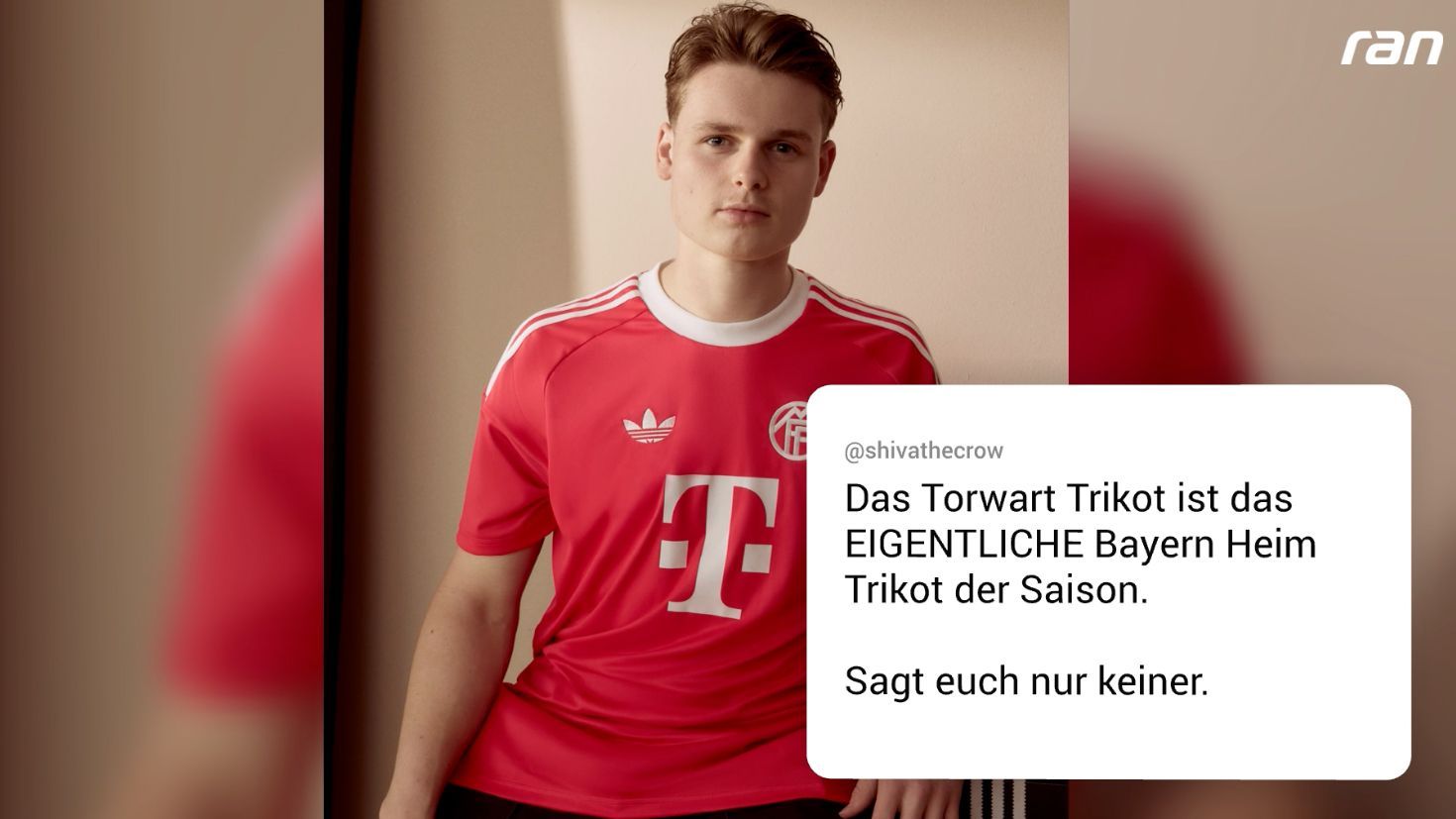 FC Bayern – Fans sind sich sicher: Torwarttrikot > Heimtrikot