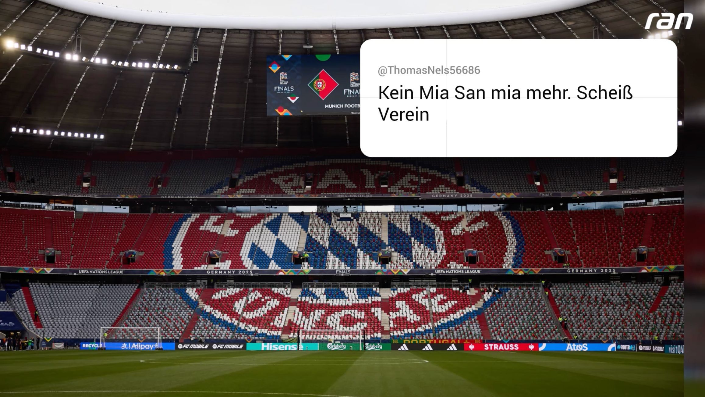 FC Bayern bekommt Shitstorm nach Emirates-Deal