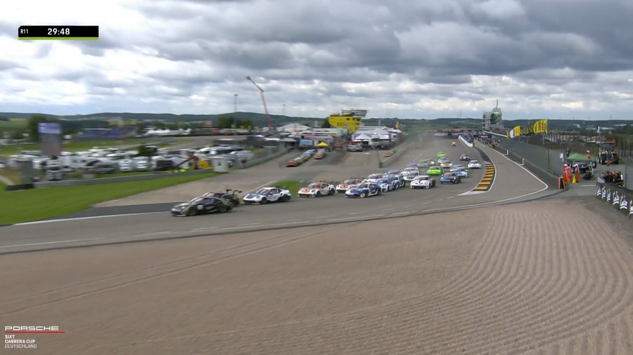 Porsche Sixt Carrera Cup – HIGHLIGHTS: Souveräner Doppelsieg am Sachsenring
