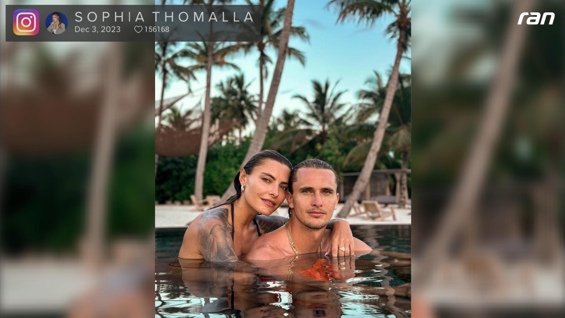 Alexander Zverev: Trennungsgerüchte? Sophia Thomalla wird deutlich