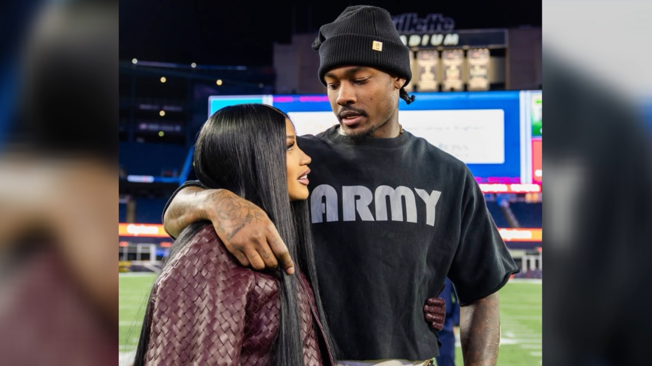 NFL: Cardi B verkündet Baby-News direkt vor Patriots-Spiel