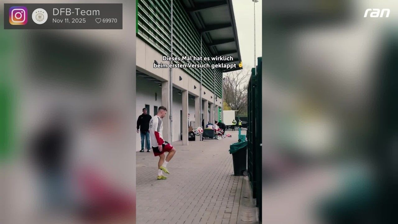 DFB-Team: Joshua Kimmich und David Raum erneut mit verrücktem Kunststück