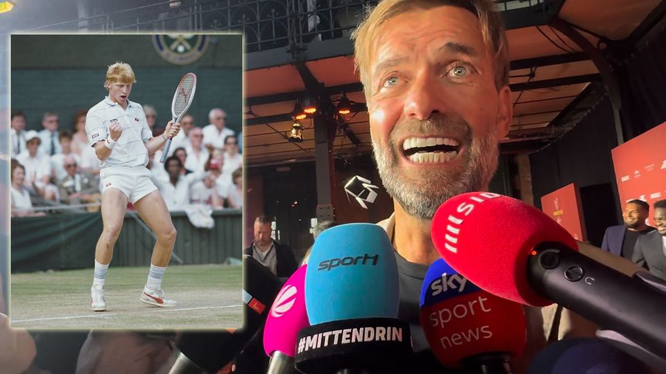 Jürgen Klopp wollte sein wie Boris Becker