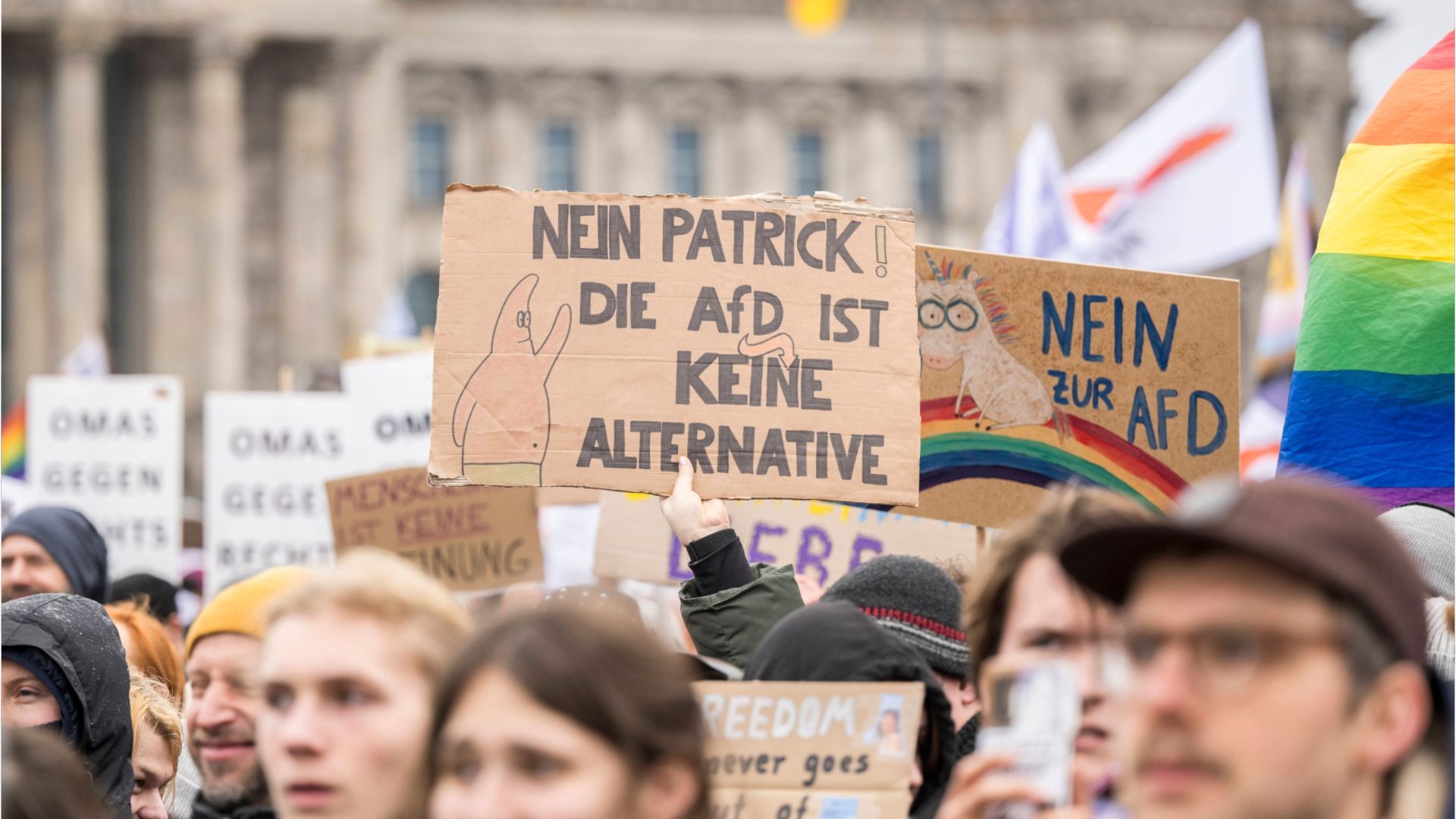 Innenministerium: Mehr als 480.000 Demonstranten gegen rechts