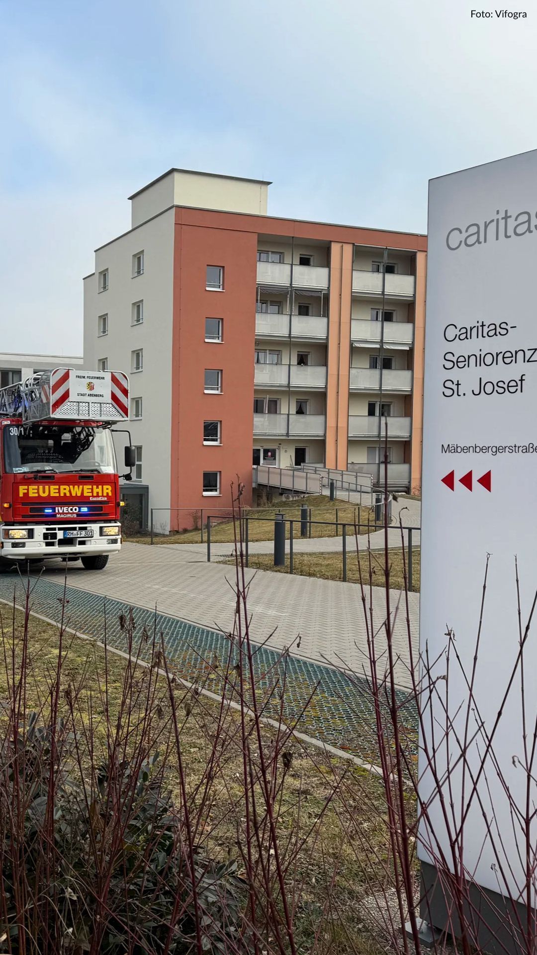Video: Brand im "Betreuten Wohnen" Abenberg