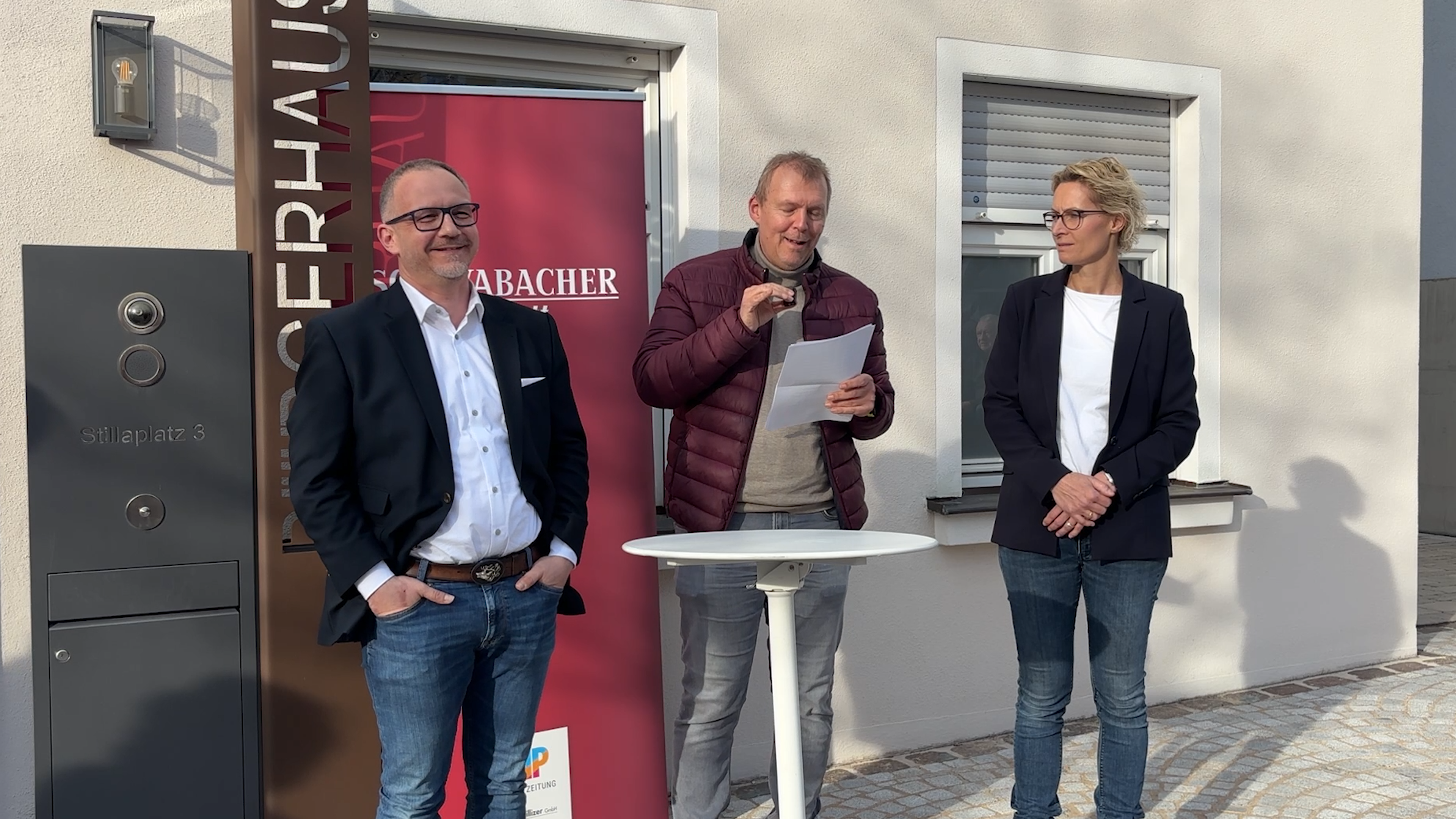 Video: Kandidatenduell vor der Stichwahl in Abenberg