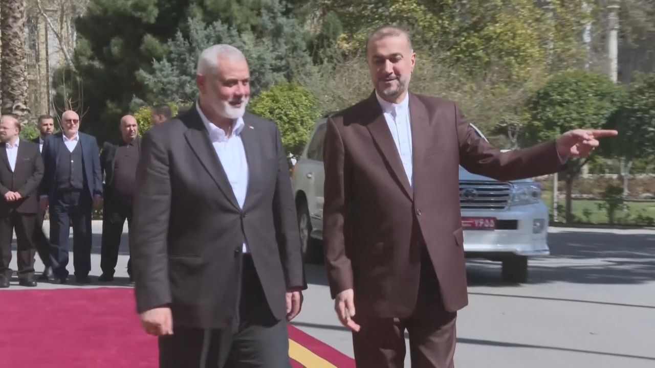 Im Vorfeld von Israels Bodenoffensive: Hamas-Führer zu Gesprächen in Teheran